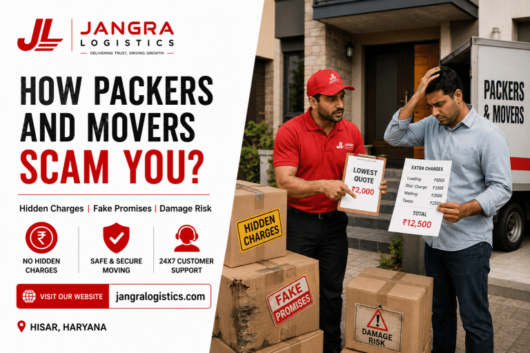 How Packers and Movers Scam You