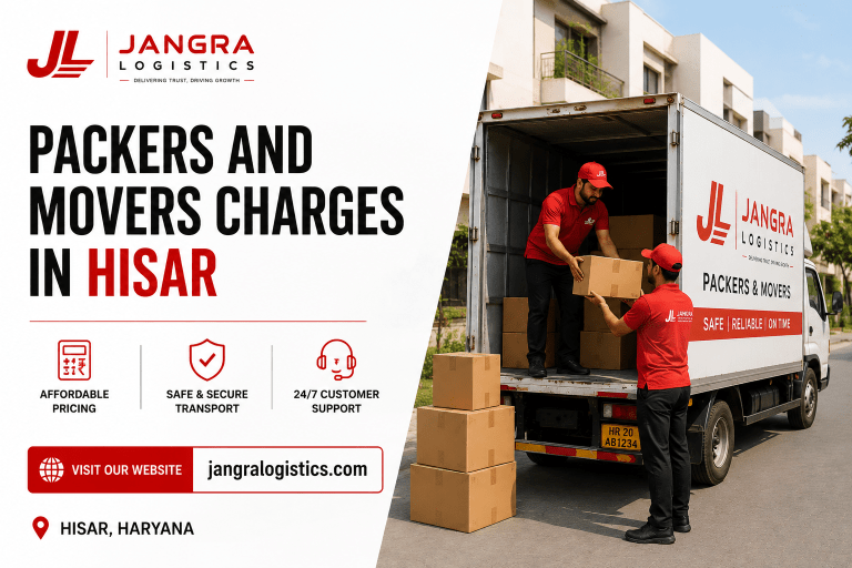 Packers and Movers Charges in Hisar
