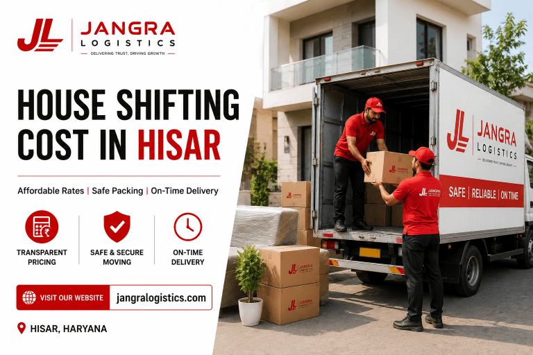 House Shifting Cost in Hisar