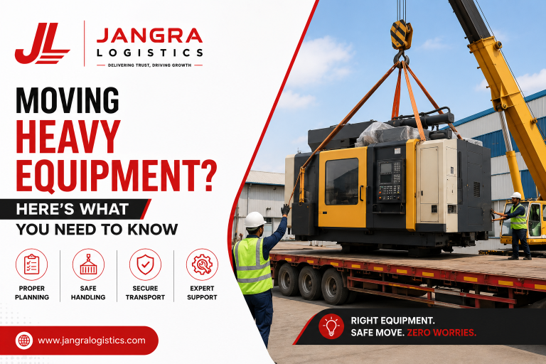 Moving Heavy Equipment? Here's What You Need to Know