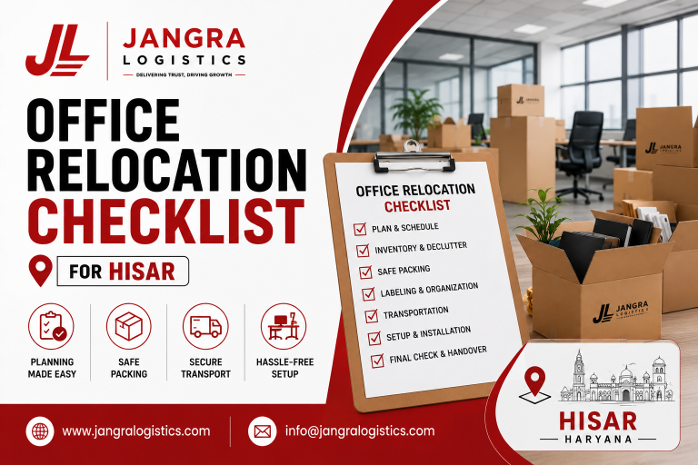 Office Relocation Checklist for Hisar
