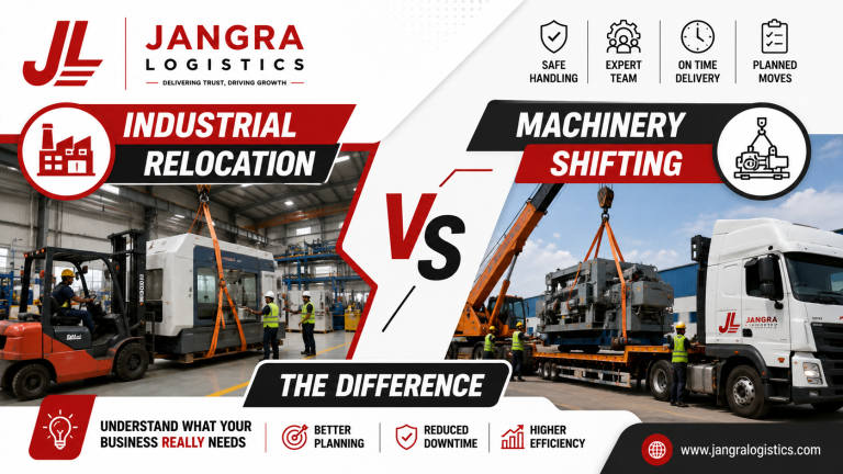 Industrial Relocation vs Machinery Shifting