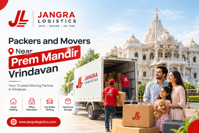 Packers and Movers Near Prem Mandir, Vrindavan